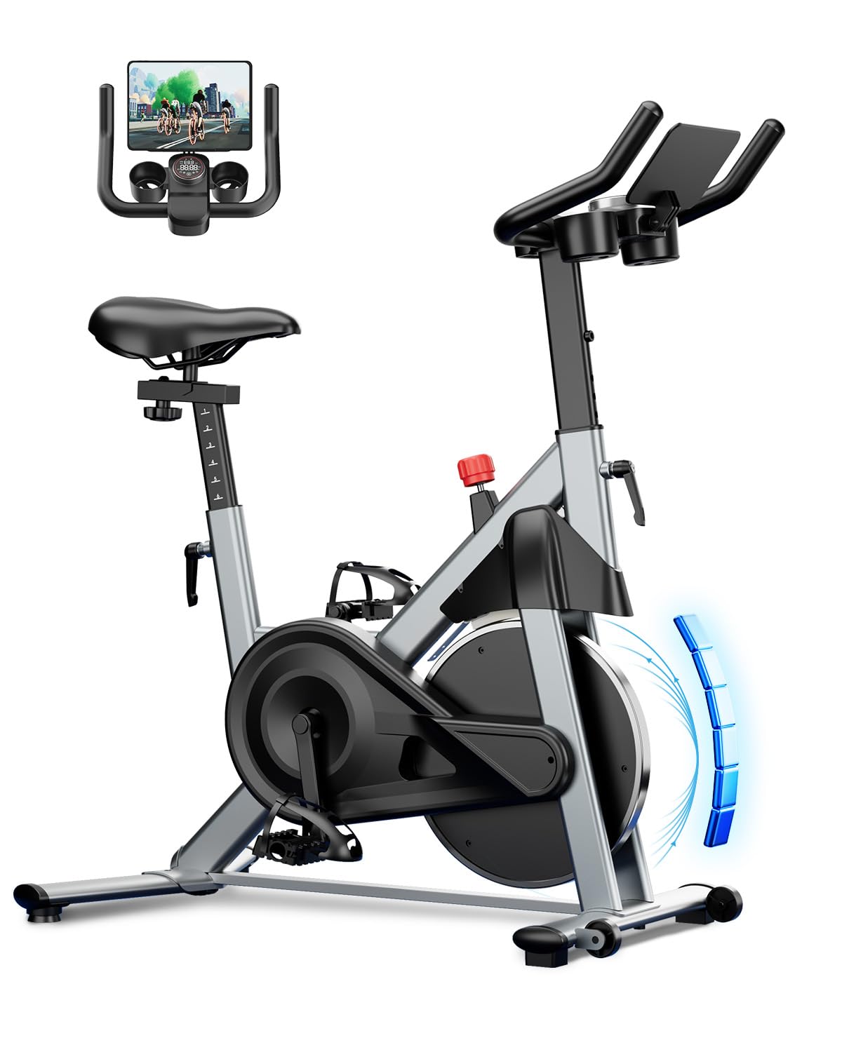 Magnetic Exercise Bike, 34 Resistance Levels